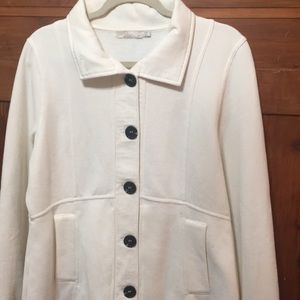 PrANa Cream Colored Jacket XL